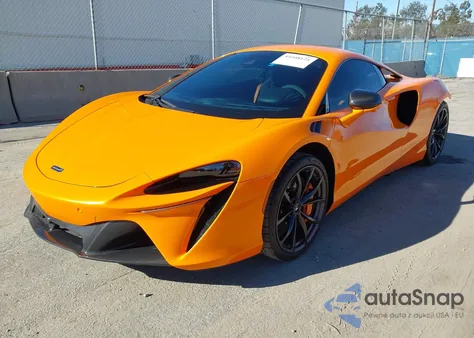 2023 Mclaren Artura Performance/Techlux/Vision z USA, uszkodzony, nr VIN SBM16AEA5PW001458